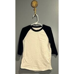 EUC Adidas Youth Baseball 3/4 Sleeve Shirt - Size Small